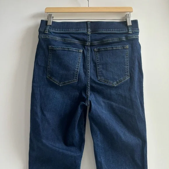 Spanx Ankle Skinny Pull On Jeans Midnight Shade Size Large Style no. 20342R - Picture 4 of 14